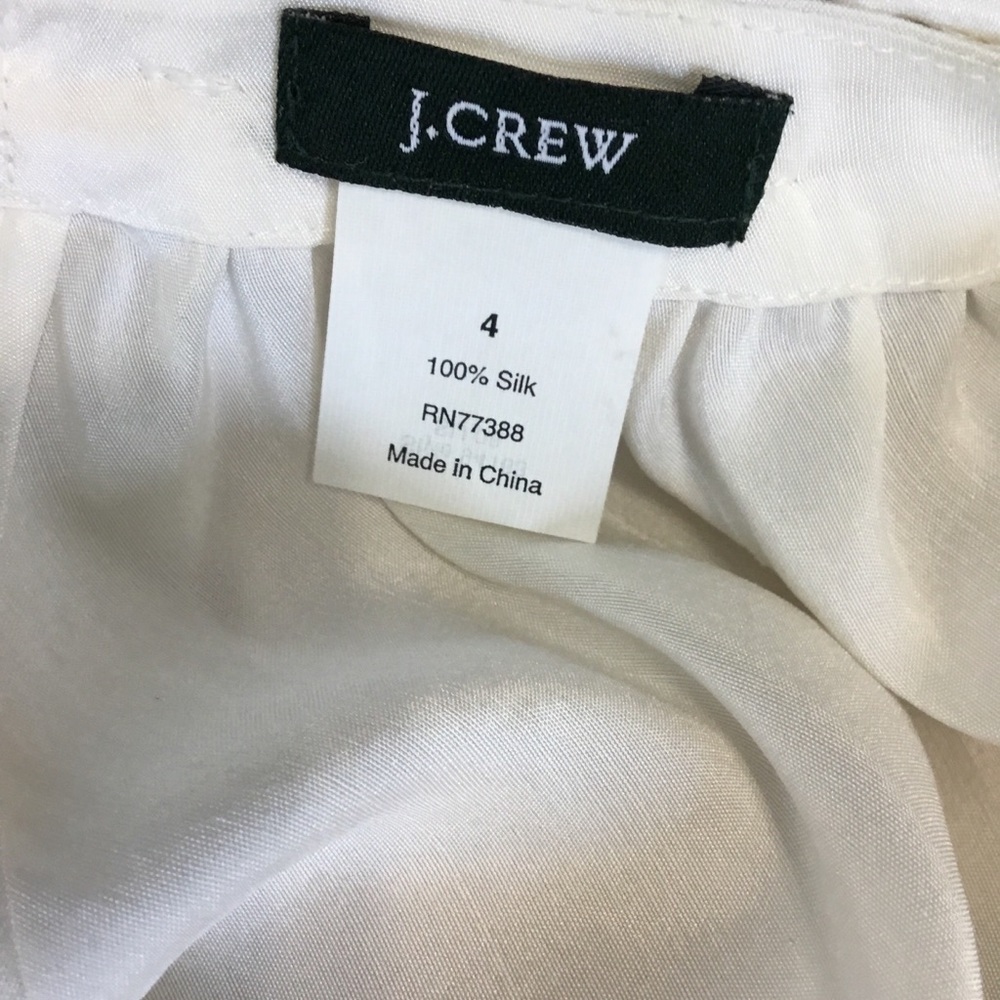 J. Crew silk tank top blouse - Picture 7 of 8